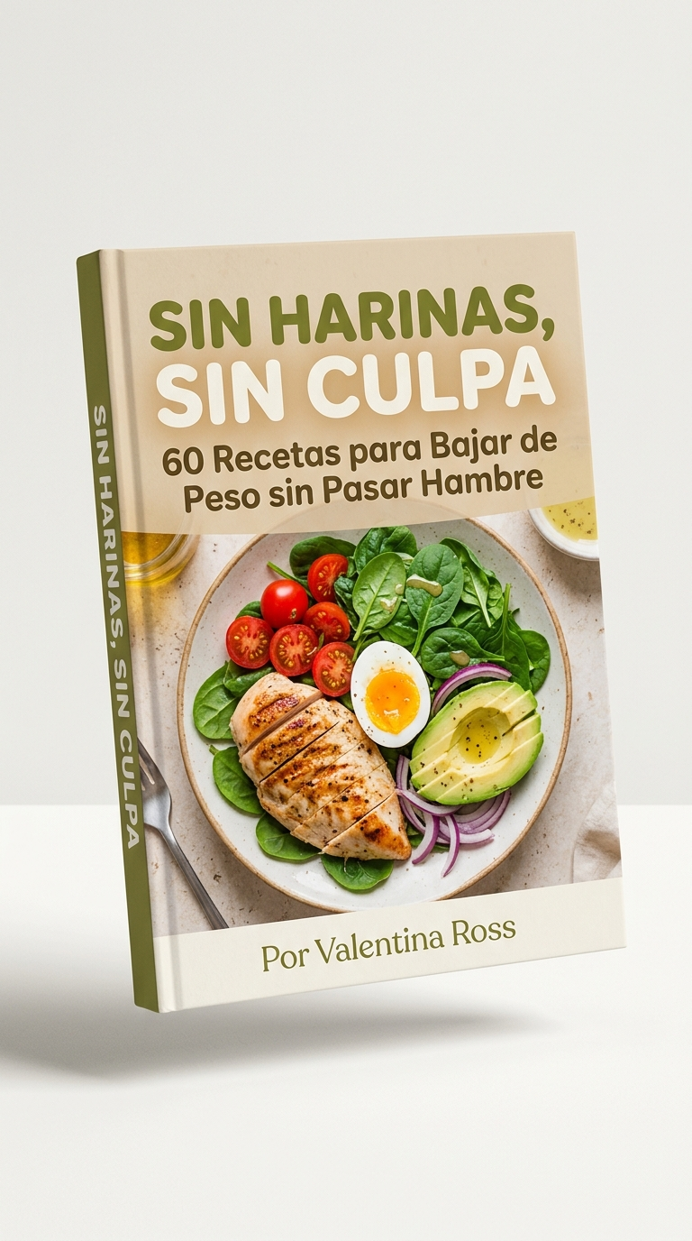Sin Harinas, Sin Culpa: Come Rico y Baja de Peso sin Sufrir